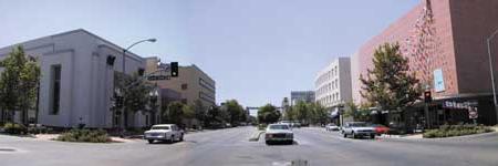 Bakersfield Downtown on Chester Avenue